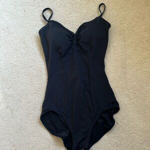 Women's Capezio Black Leotard Size Small Excellent